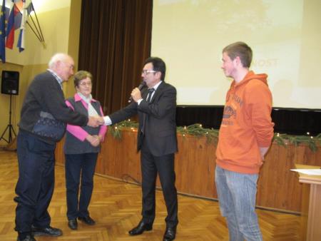 Sprejem najaktivnejših prostovoljcev v letu 2014, ob mednarodnem dnevu prostovoljstva 23